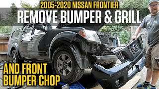 Remove Front Bumper Cover on 2nd-Gen Nissan Frontier