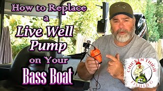 How to Replace a Live Well Pump on your Bass Boat #livewell #trackerboats #livewellpump #bassboat