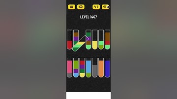 Water Sort puzzle Level 1467