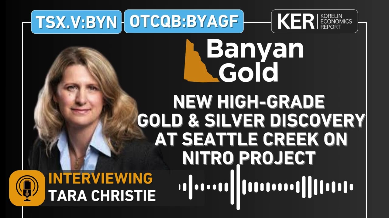 Banyan Gold - New High-Grade Gold & Silver Discovery At Seattle Creek On Nitro Project