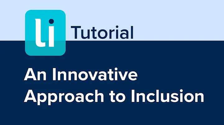 An Innovative Approach to Inclusion with Brian Lan...