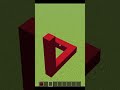 Minecraft illusions That Will Blow Your Mind  #minecraft  #short  #shorts