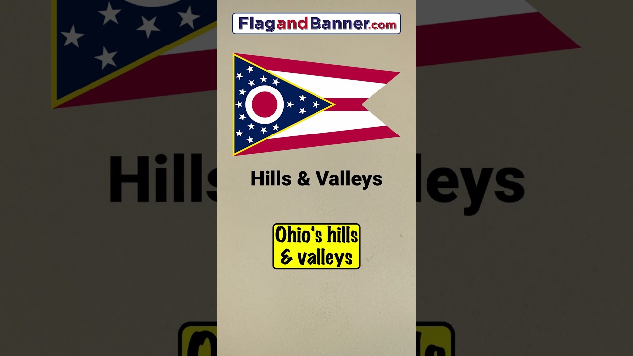 Уникальный флаг Огайо «Размахивающий хвост»: единственный непрямоугольный флаг штата в Америке