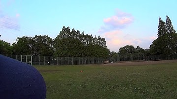 Warthox frame quad - Baseball field flying