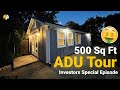 Backyard transformed into an investors dream project  500 sq ft adu tour
