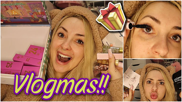 BIG catchup BEAUTY ADVENT CALENDAR unboxing!! *Vlogmas day 30*