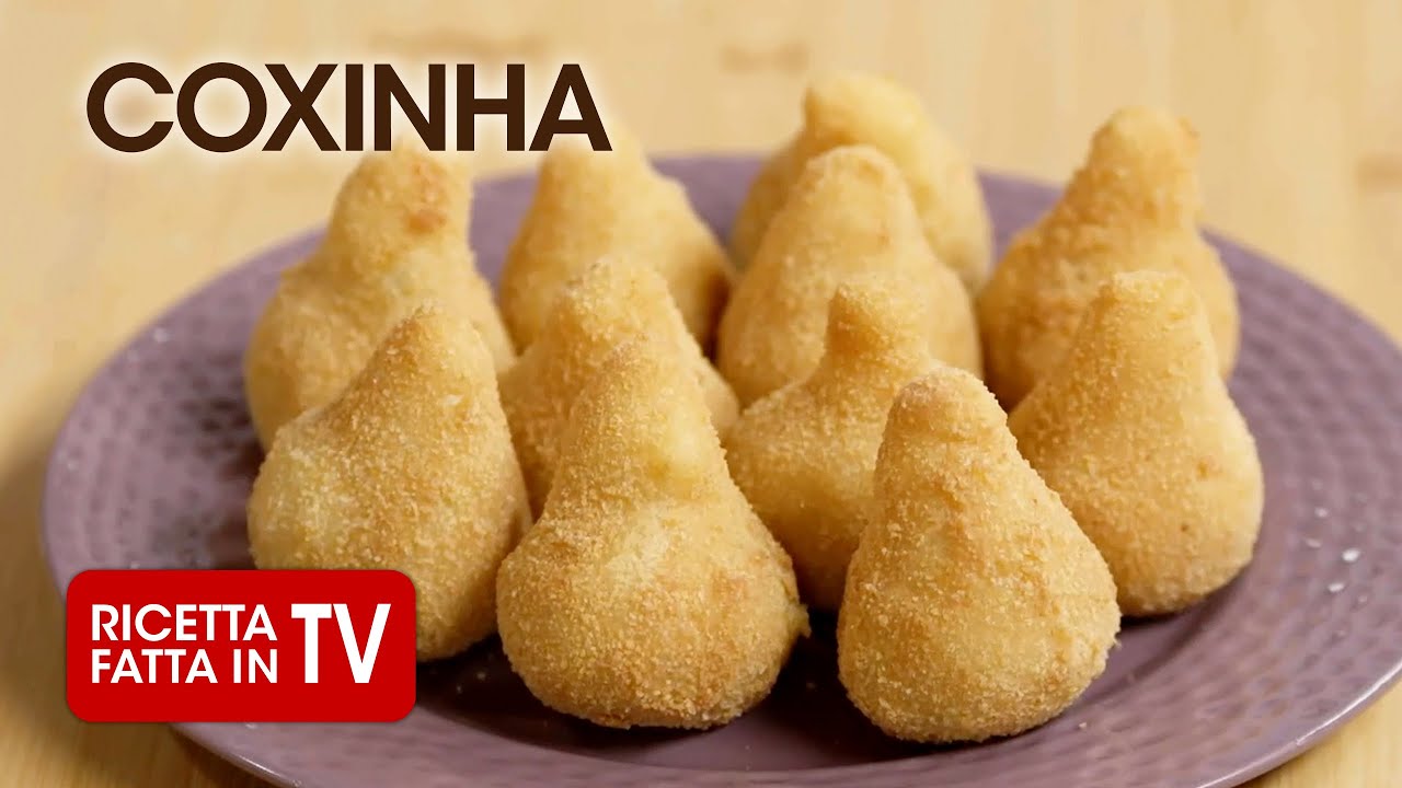 COXINHA - ARANCINI BRASILIANI di Benedetta Rossi - Ricetta TV Fatto in Casa per Voi