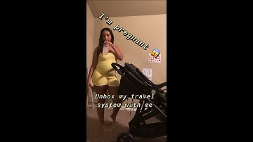 Im Pregnant ! Unbox my travel system with me