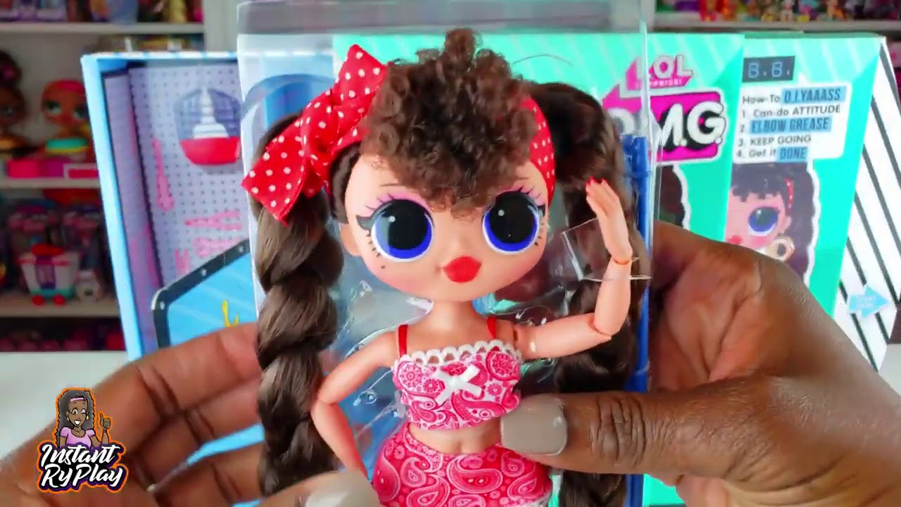 Unboxing LOL Surprise OMG Series 2 Fashion Doll Busy B B YouTube
