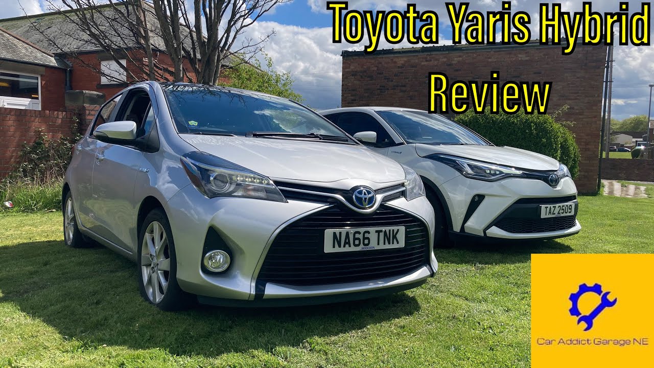 Toyota Yaris Hybrid Excel Review - YouTube