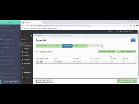 Create a Custom BI/Reporting Suite (Part 21): Sales Forecasting Application Development