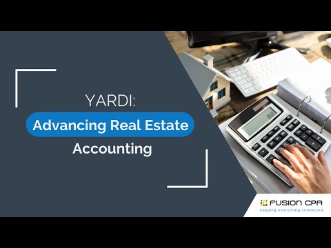 YARDI: Advancing Real Estate Accounting