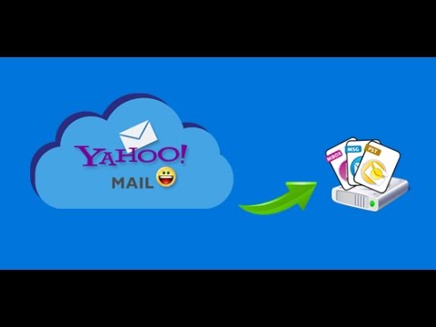 how to take backup of yahoo mail?
