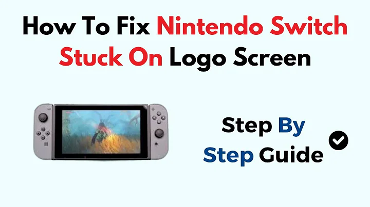 How To Fix Nintendo Switch Stuck On Logo Screen