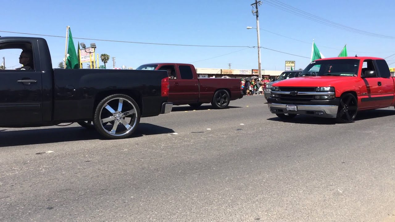 Chevys in the Cinco de mayo parade in Modesto California YouTube