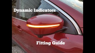 How to fit dynamic indicators to a Nissan Qashqai J11