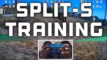 Split S tranining -- Stick Cam