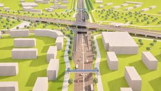 На Ахангаранском шоссе будет построена трехуровневая транспортная развязка 2019