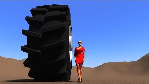 Model a Monster Truck Tire in Blender