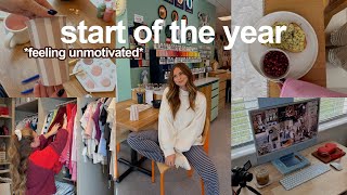 getting out of a rut ❥ vision board, hobbies & closet clean out