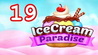 Ice Cream Paradise - Match 3 - Level 19 - Lösung Solution Walkthrough screenshot 1