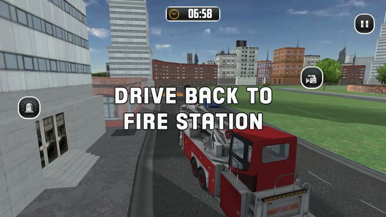 Firefighter Truck Simulator for Kids | Rescue Adventure! 002