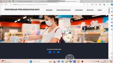 aplikasi sewa perlengkapan bayi framework codeigniter - php & mysql
