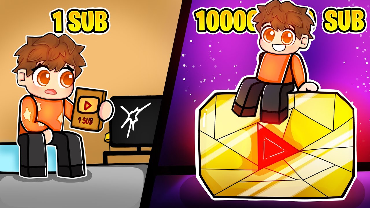 GETTING 1 BILLION SUBSCRIBERS IN ROBLOX YOUTUBE SIMULATOR YouTube