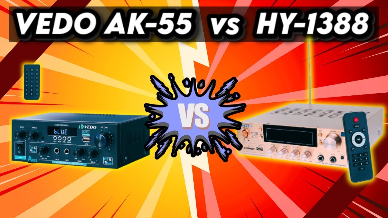O MELHOR AMPLIFICADOR  AK 55 Contra HY 1388 Sem Enrolação