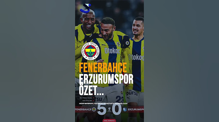 Fenerbahçe Erzurumspor özet!  Talisca ilk golünü attı...#fenerbahçe #fenerbahçesondakika #talisca