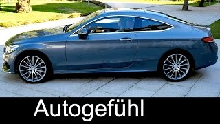 All New Mercedes C400 4matic Coupe V6 333 Hp Full Review Test Driven 16 Youtube
