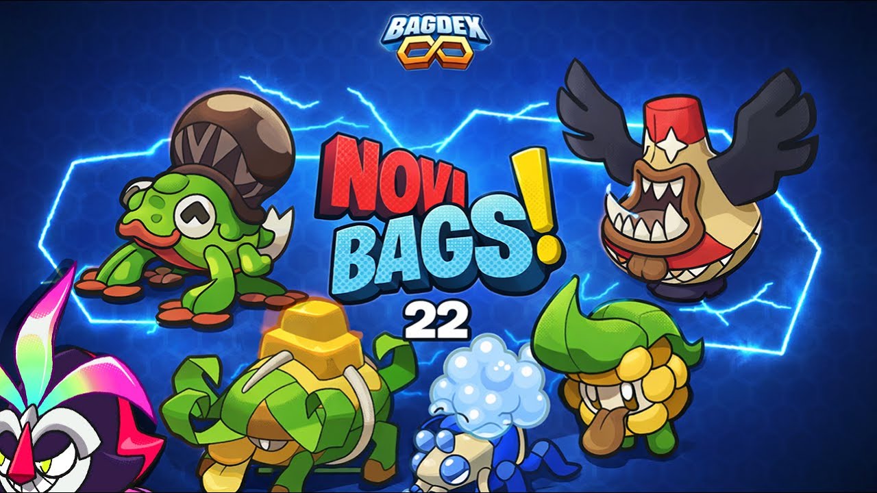 Bagdex Novibags: SEIS novos Bagmons e outras novidades