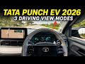 Tata PUNCH EV 2026 Driving View Modes Explained 🔥🔥🚀🚀 @tata.evofficial #tatapunchev 