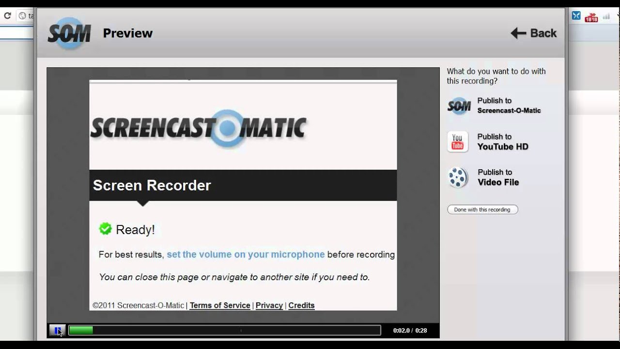 Screencast o