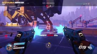 Overwatch: Another play of the game as Tracer