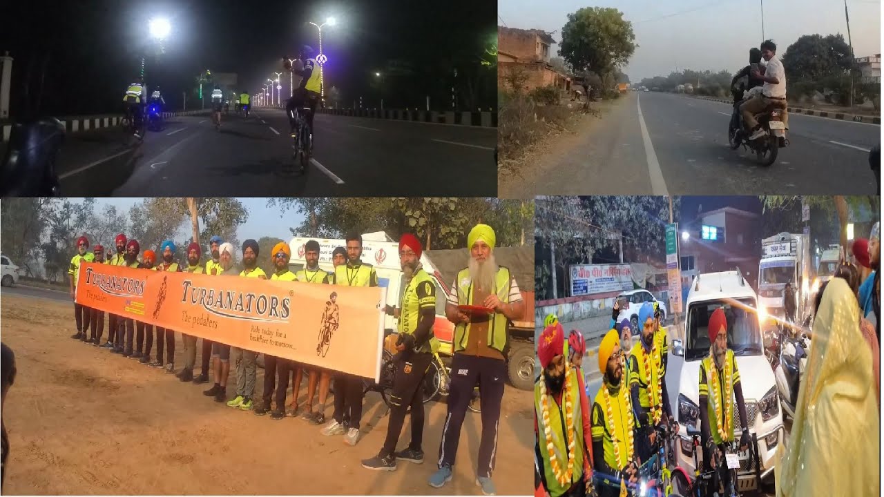 Day 4 Lucknow to Basti Delhi to Patna Sahib SahibEKamaal Ride YouTube