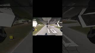 MSFS 2024 | PIPER DAKOTA | ARIVING TO ST.BARTHS | STRONG HEADWIND | UNDERCARRIAGE VIEW | SHORTS | 4K
