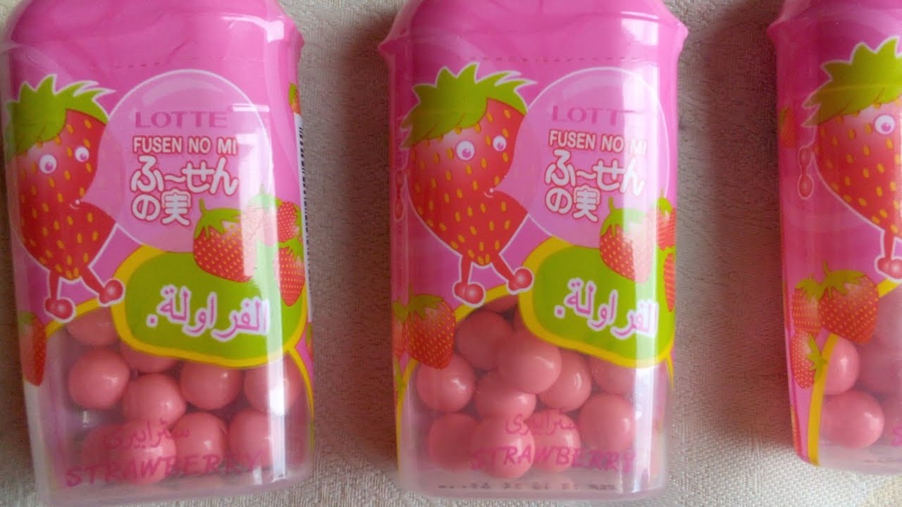 New Lots of Candies unboxing//Yummy Lotte strawberry flavour//Candy ...
