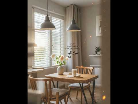 صباح الخير اللهم بك اصبحنا أصبحنا وأصبح الملك لله