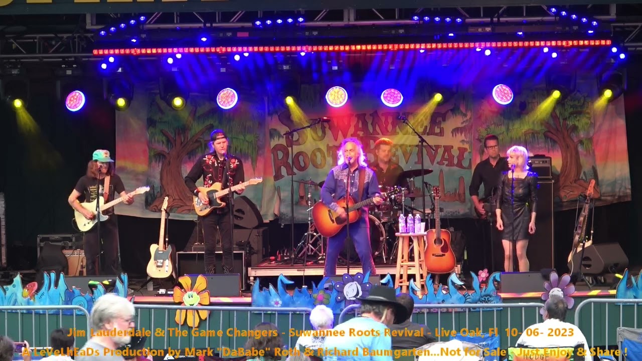 Jim Lauderdale & The Game Changers - Suwannee Roots Revival - Live Oak, Fl  10-  06-  2023