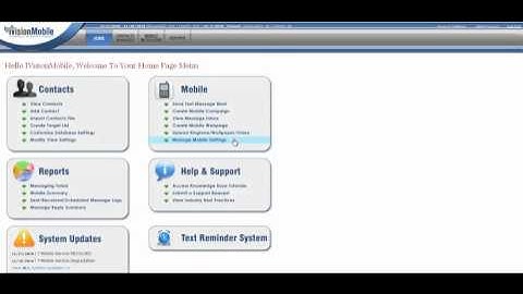 Mobile Marketing - Menu Intro, By iVisionMobile.com