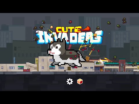 Cute Invaders Launch Trailer ( Magic cube's New Game / PC, switch, mobile )