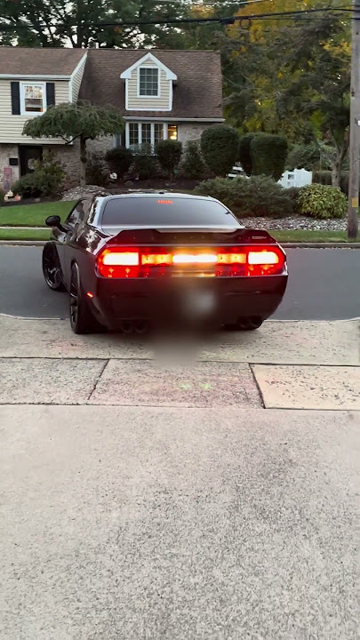 My SRT8 challenger looks like a hellcat coming down the street 😳