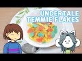 【Undertale】テミーフレークス作ってみた【フリスク&テミーさんと一緒】TEMMIE FLAKES