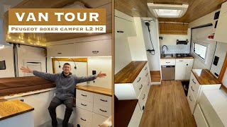 VAN TOUR FURGONETA CAMPER | NO imaginas que tenga TODO esto | CAMPERIZACION COMPLETA de inicio a fin