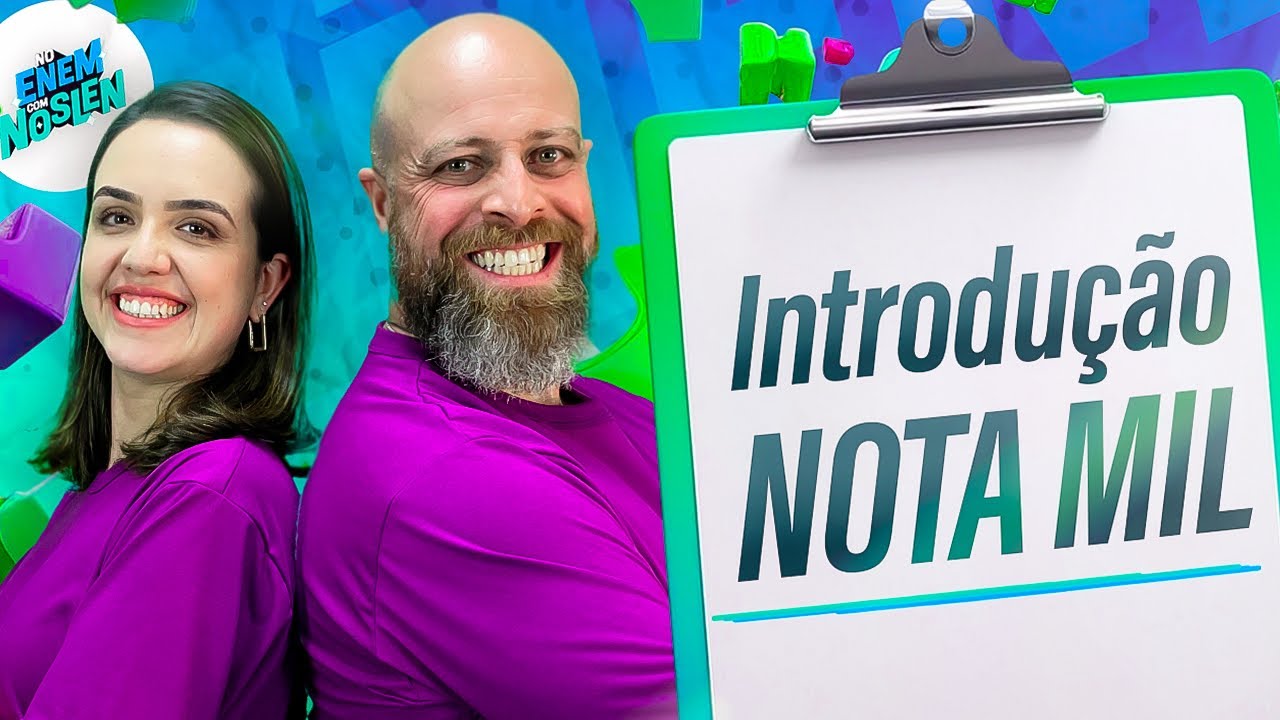 Como COMEÇAR uma REDAÇÃO? Introdução NOTA MIL #enem #enem2025