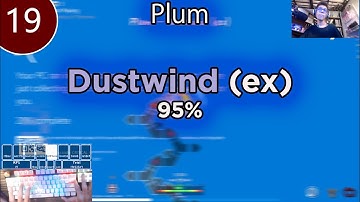 [lvl.19][ADOFAI Custom] Plum - Dustwind (ex) (map by clockwork) 95%