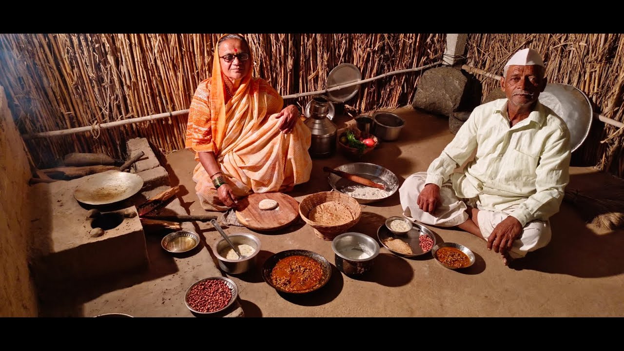 कुडकुडया थंडीत चुलीच्या ऊबीला चुलीवरच्या गरमा गरम जेवणाची चवच वेगळी | Village Cooking |Tatyacha Mala
