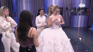 Selin zgjedh fustanin për mbrëmjen e sotme, banoret e duartrokasin - Big Brother Albania VIP 5