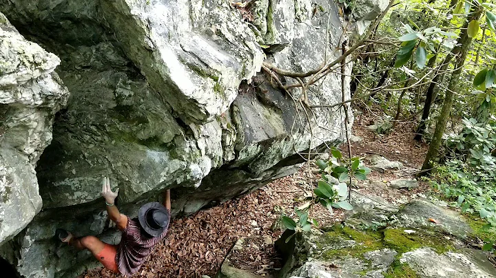 Moore's Wall Bouldering | Rectum? Damn Near Killed 'em (V4)